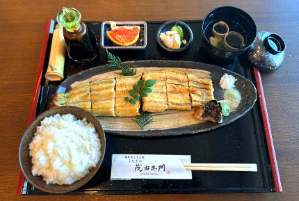 白焼定食（一尾付け）